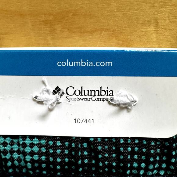 Columbia Omni-Shade Sandy River II Shorts UPF 30 Tie Dye Green XXL NWT - Picture 5 of 8